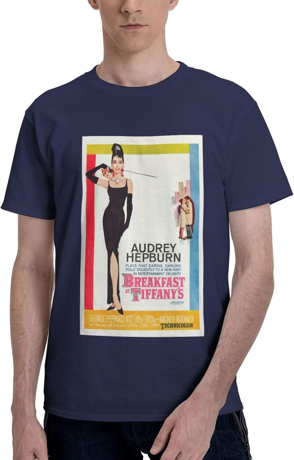 00s ティファニーで朝食を ムービー Tシャツ オードリーヘップバーン 映画T Amazon.co.jp: [yiqiuniancn] オードリー・ヘプバーン